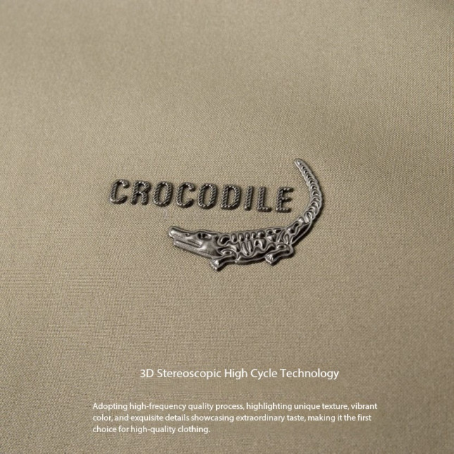 Crocodile Urban Khaki Business Jacket C54352073A-43